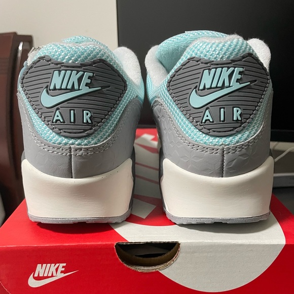 NIKE Air Max 90 Wolf Grey/Copa-Cool Grey LE - Picture 2 of 3